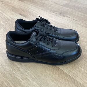 Rockport Men Walking Stability Sneakers Shoes‎ Black Leather Hook & Loop Sz 12W Rockport | Shoes | Mens Rockport Prowalker Black Leather Sz  main image 2